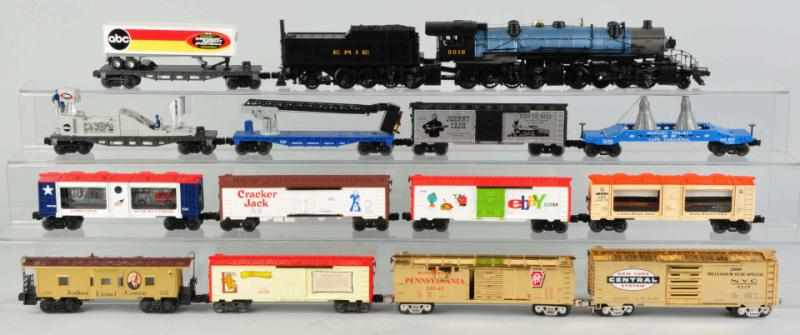 Appraisal: Lionel O-Gauge No Freight Train Set Contemporary Includes no steam-type