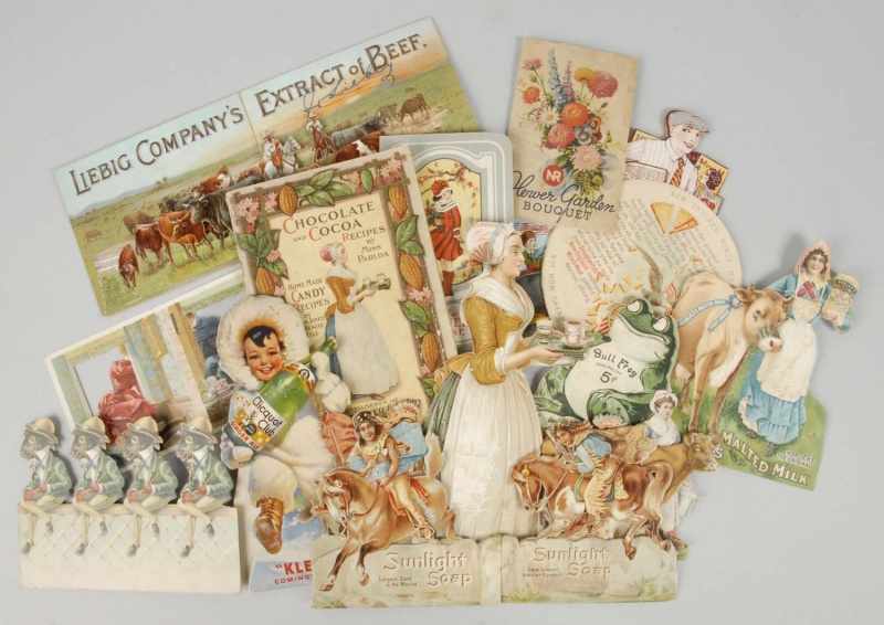 Appraisal: Lot of Trade Cards Description Includes one Sunlight Soap with