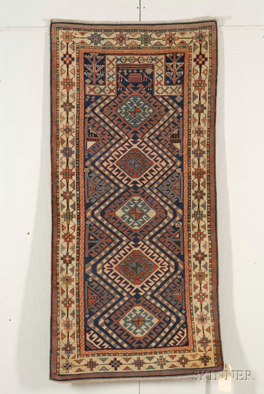 Appraisal: Akstafa Prayer Rug Southeast Caucasus last quarter th century even