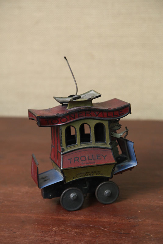 Appraisal: TIN WIND UP TOY ''Toonerville Trolley Copyright By Fontaine Fox''