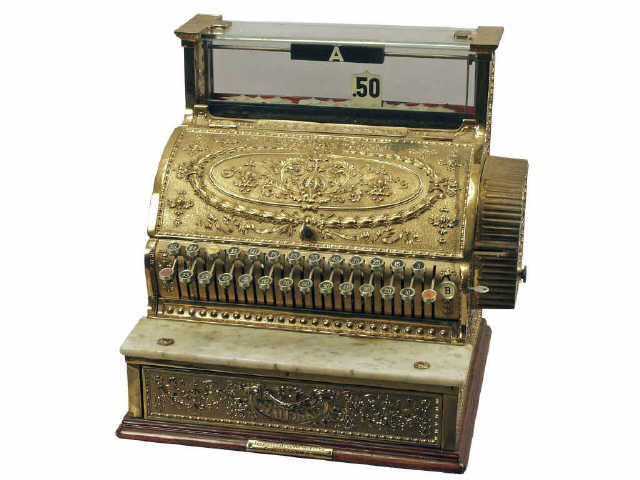 Appraisal: National cash register model - in nice working condition and