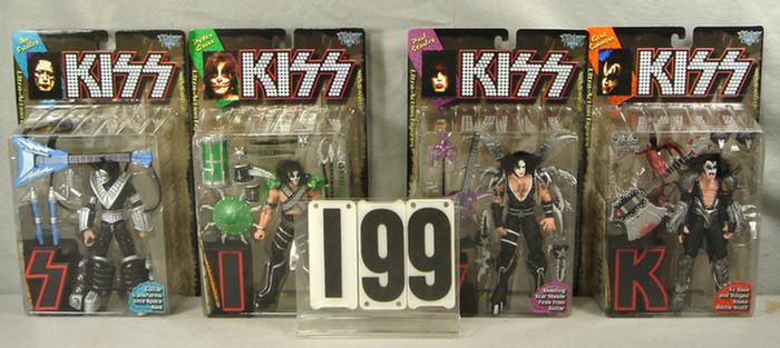 Appraisal: Kiss McFarlane Figures mint in original boxes Estimate -