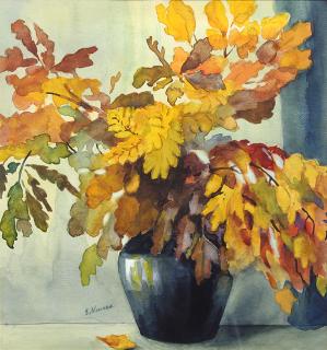 Appraisal: Watercolor Elizabeth Nourse Elizabeth Nourse American - Still Life of