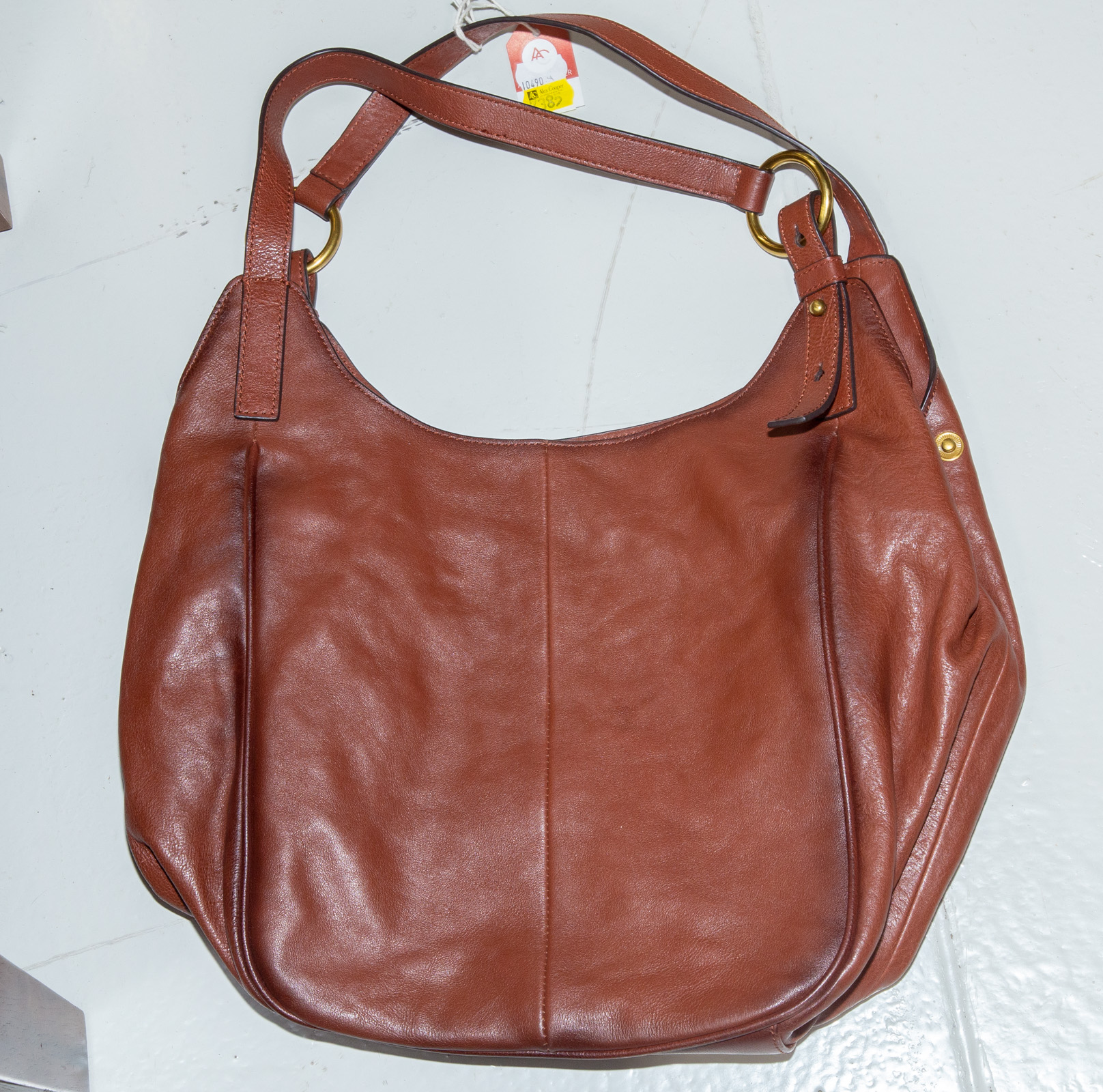 Appraisal: A FRYE SHOULDER BAG A brown leather Frye shoulder bag