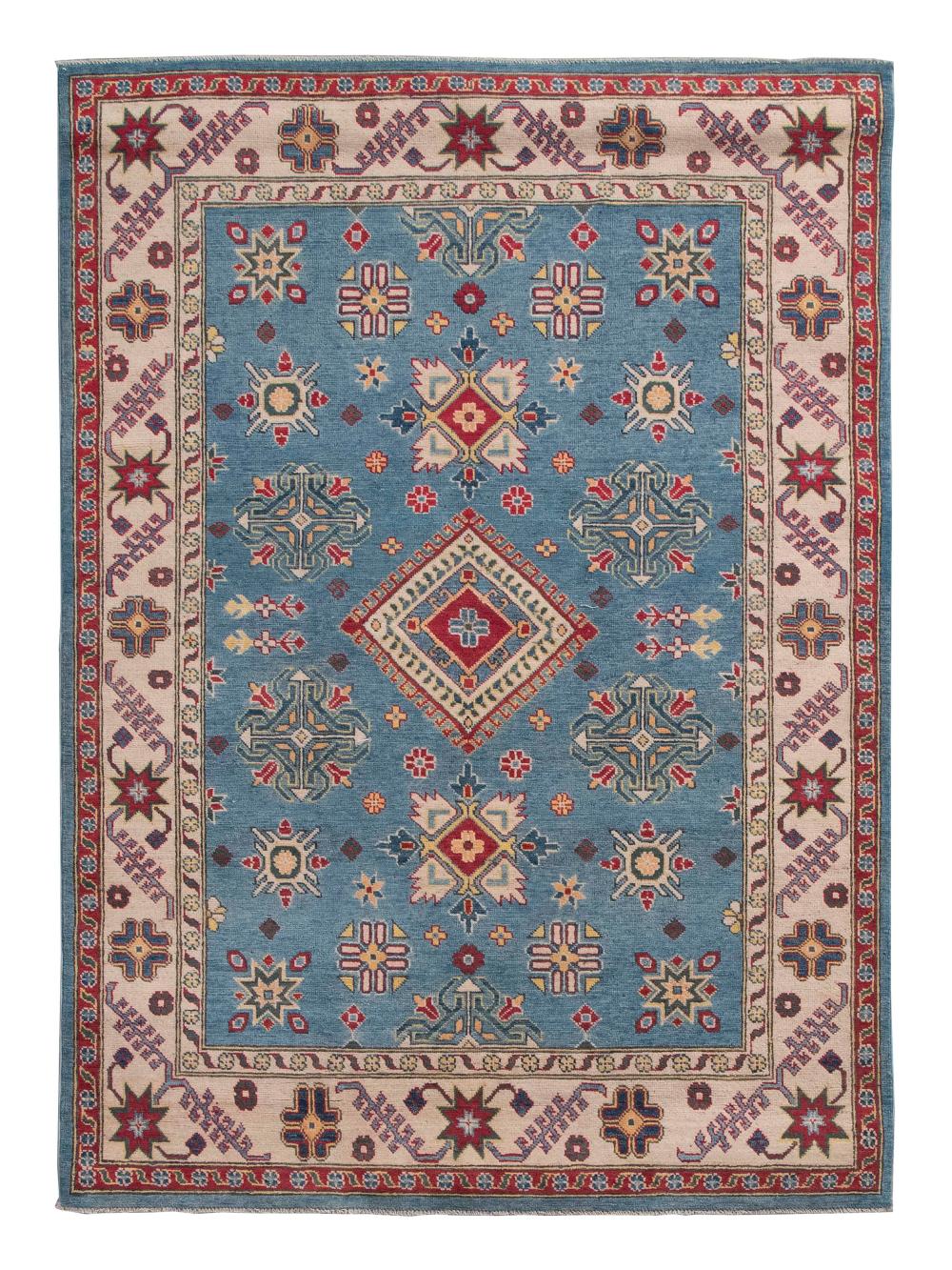 Appraisal: KAZAK DESIGN RUG X EARLY ST CENTURYKAZAK DESIGN RUG '