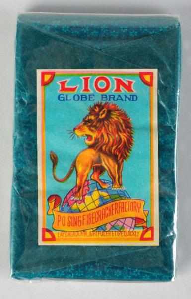 Appraisal: Lion Globe Brand Firecrackers Class Condition Near Mint Size -