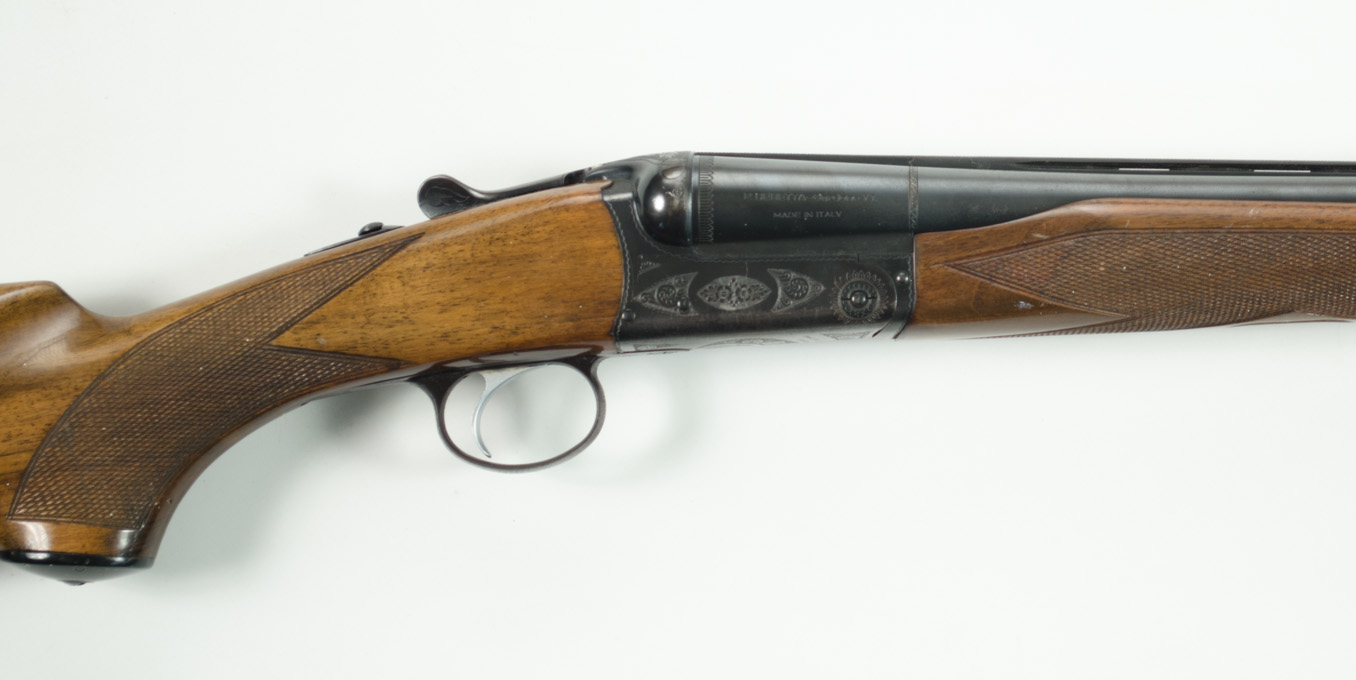 Appraisal: PIETRO BERETTA MODEL GR- DOUBLE BARREL SXS SHOTGUN gauge vent