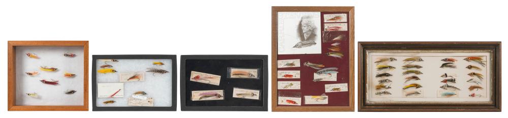 Appraisal: COLLECTION OF CARRIE G STEVENS TROUT AND SALMON FLIES UPPER