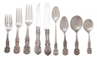 Appraisal: An American Silver Flatware Service Reed Barton Taunton MA Francis