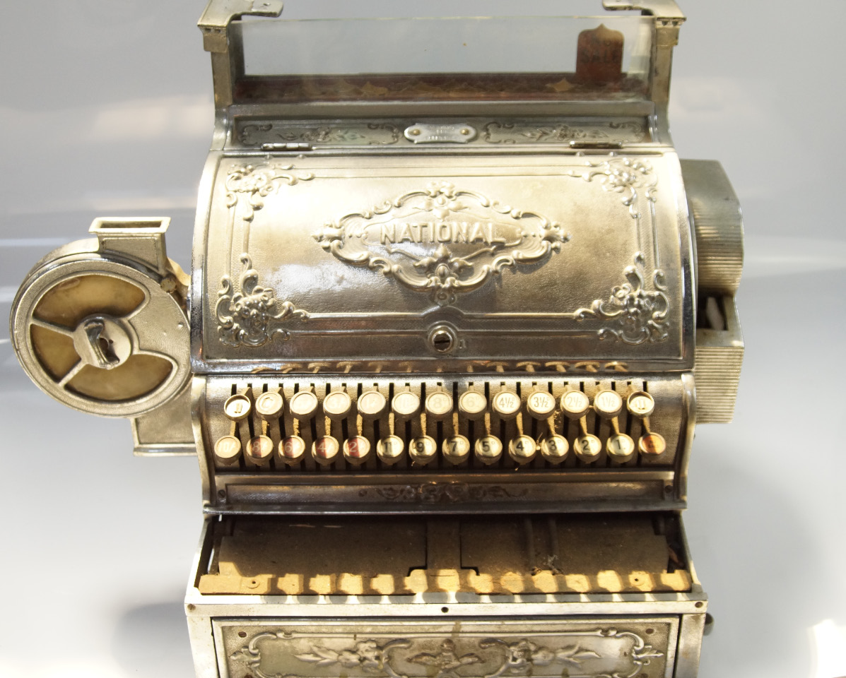 Appraisal: A National Cash Register Stephenson's Model DD Model in chromed