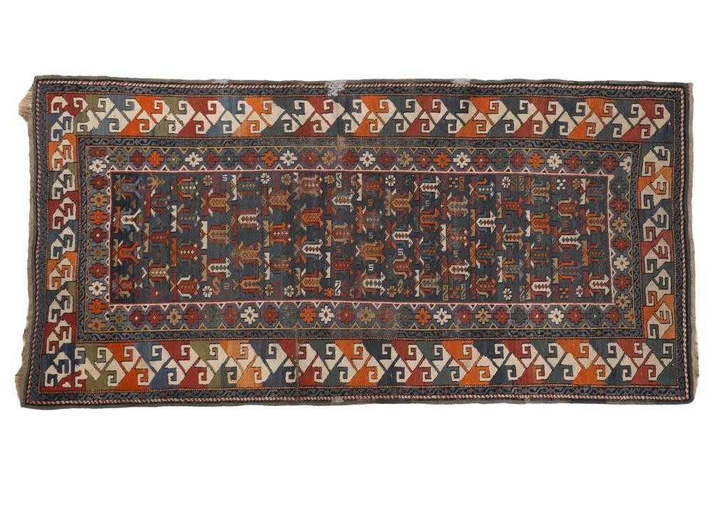 Appraisal: ANTIQUE CAUCASIAN RUGAntique Caucasian rug originating from the area of