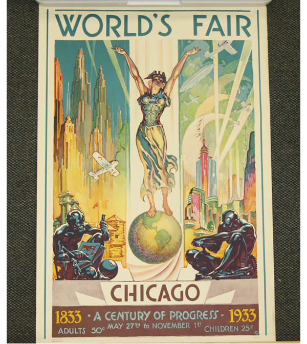 Appraisal: Glenn C Sheffer American - Chicago World's Fair Century of