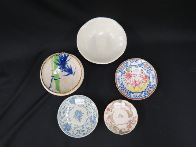 Appraisal: pcs Oriental Porcelain bowls dishes plate to some signed