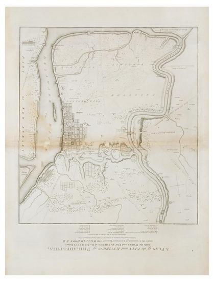 Appraisal: MONTRESOR John A Plan of the City and Environs of