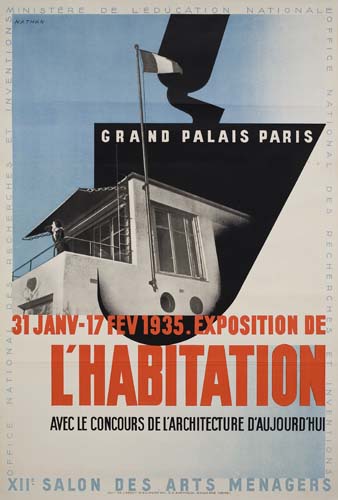 Appraisal: JACQUES NATHAN - GARAMOND - L'HABITATION x inches Edition de