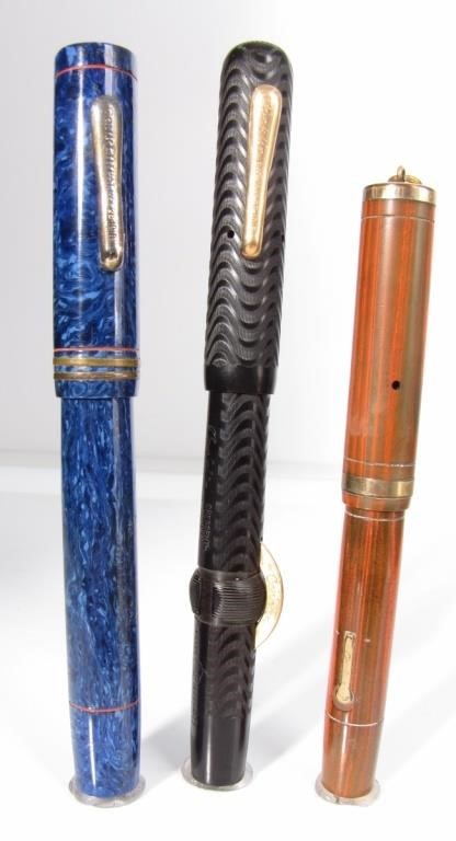 Appraisal: Vintage Conklin fountain pens including blue Endura brown Endura and