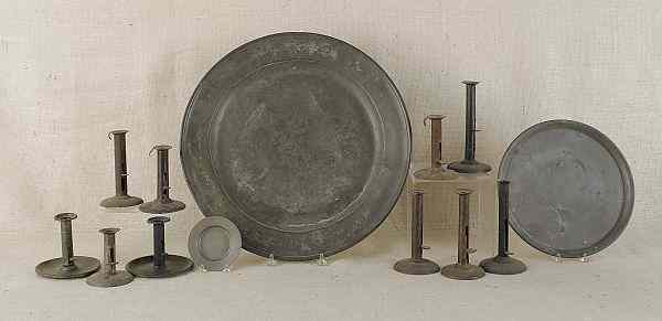 Appraisal: Group of miscellaneous metalware th c and th c to