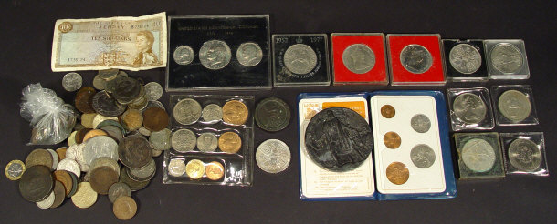 Appraisal: Collection of predominantly British coinage including proof coins and decimal