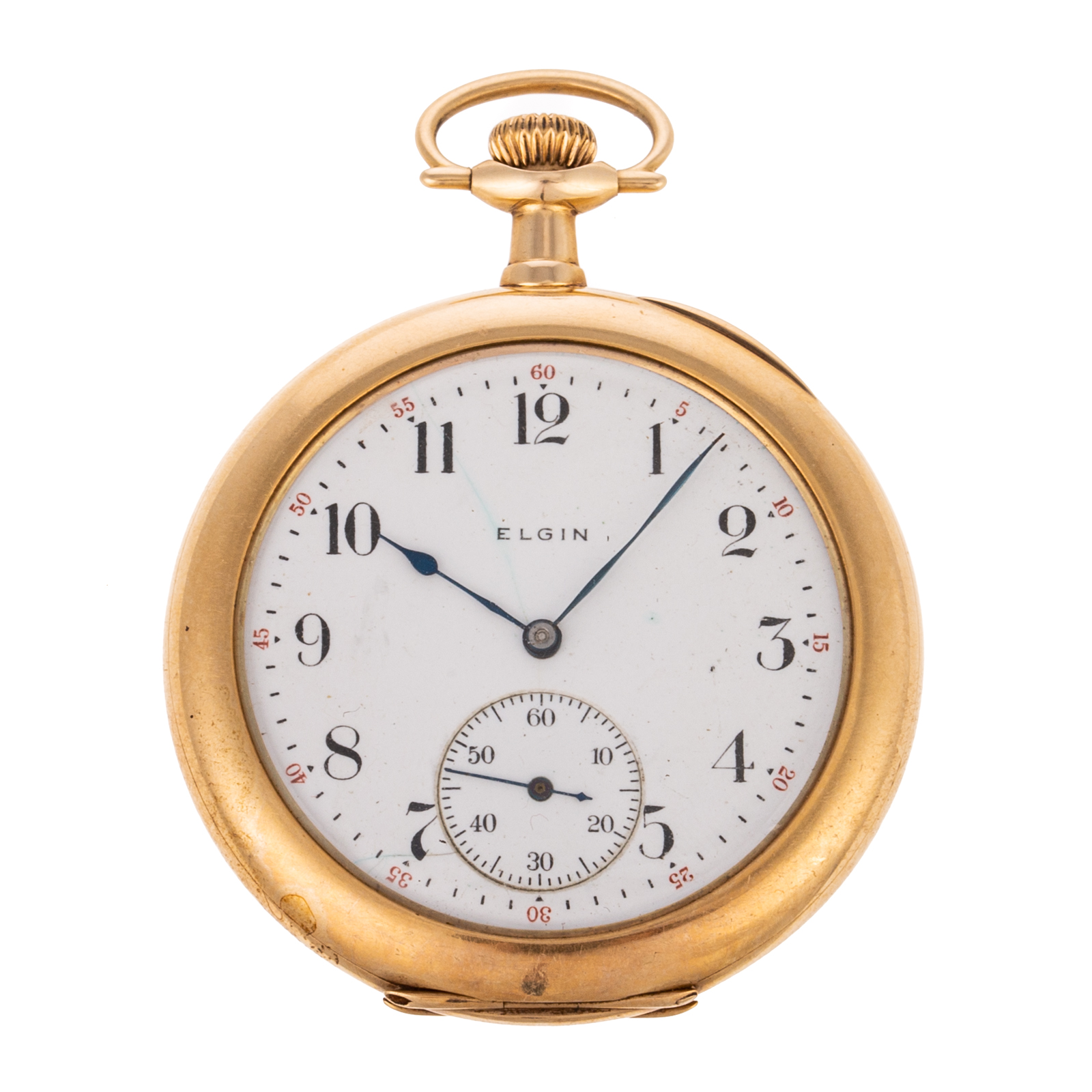 Appraisal: A K ANTIQUE WALTHAM OPEN FACE POCKET WATCH K yellow