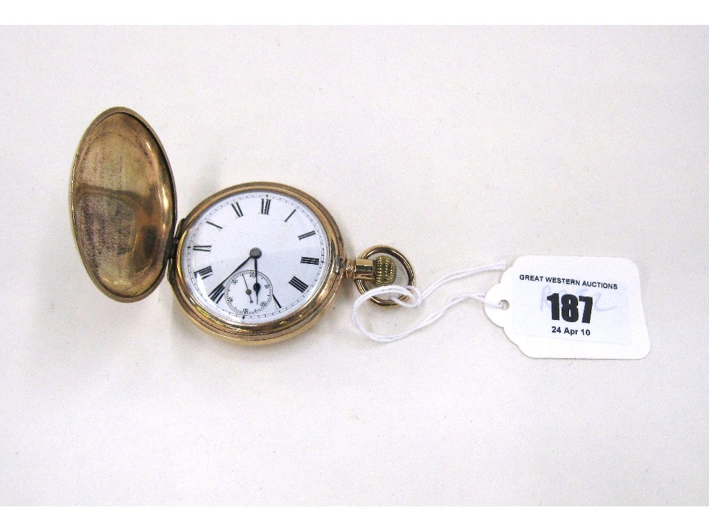 Appraisal: Rolled gold pocket watch