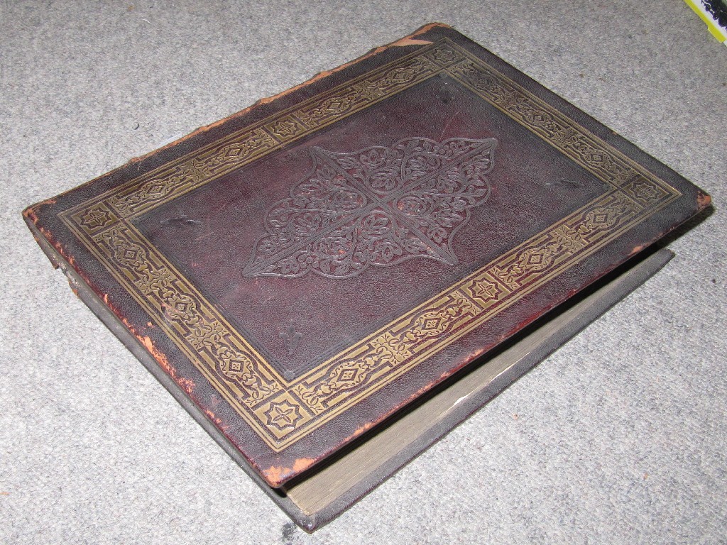 Appraisal: Large family bible