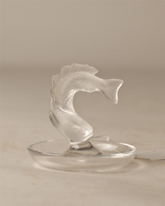 Appraisal: Lalique Fish high