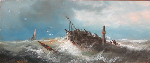 Appraisal: Artist Hale William Matthew British - Title Shipwreck at Sea