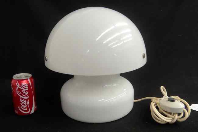 Appraisal: C 's- 's designer ''mushroom'' lamp '' Ht