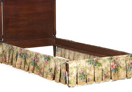 Appraisal: PAIR OF LOUIS XVI STYLE CARVED MAHOGANY BEDS WITH FLORAL