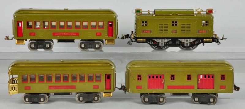 Appraisal: Tinplate Lionel No Passenger Train Set Description American Pre-war Standard