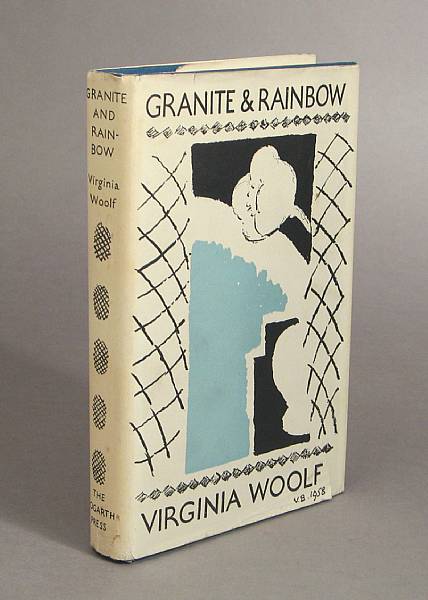 Appraisal: WOOLF VIRGINIA Granite and Rainbow London The Hogarth Press vo