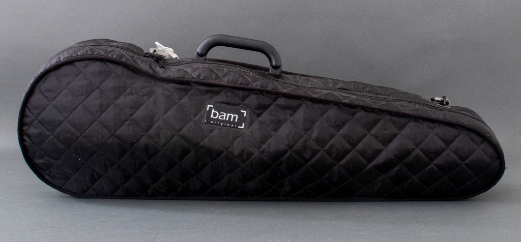 Appraisal: BAM L'ORIGINAL CARBON FIBER VIOLIN CASE Carbon fiber violin case