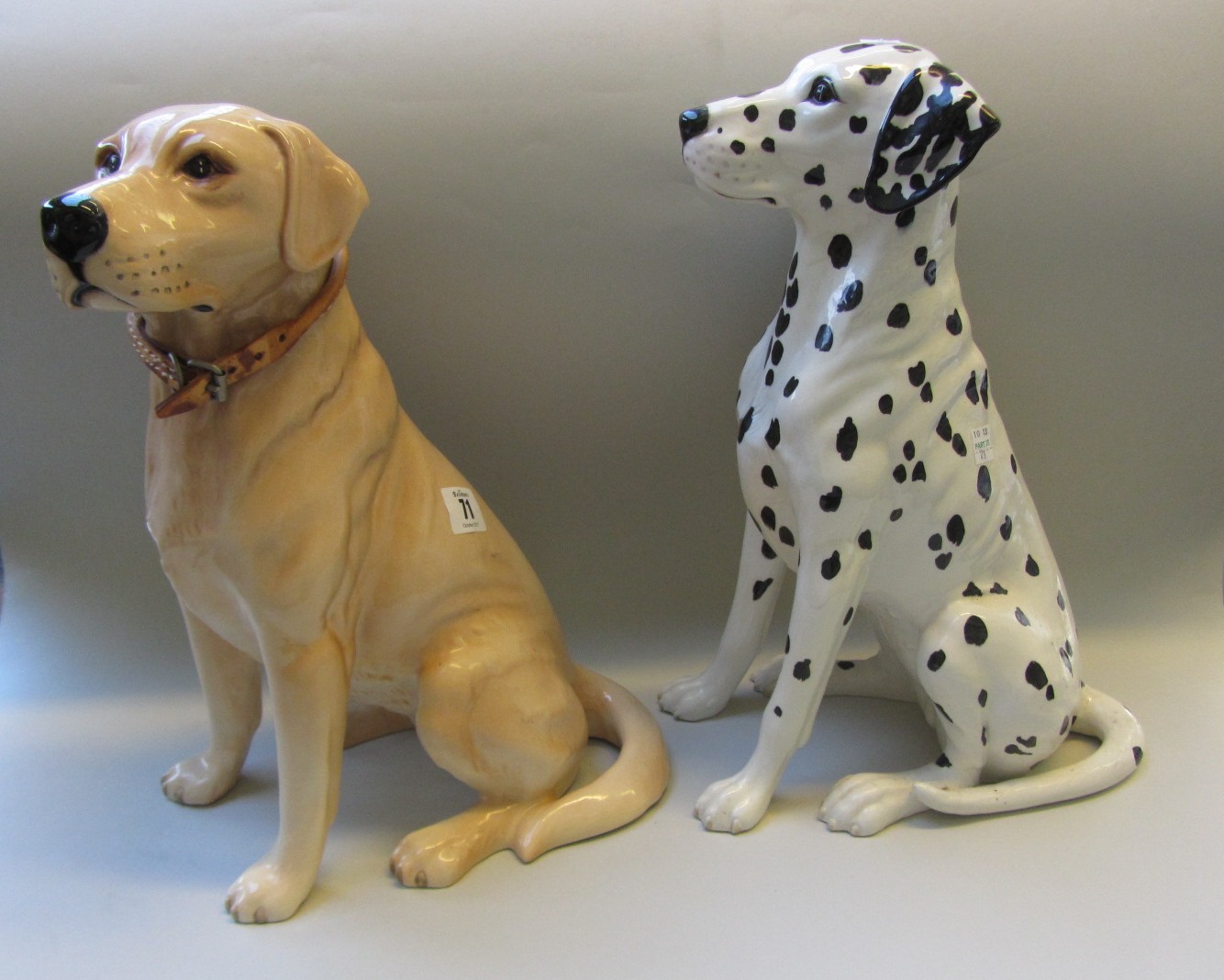 Appraisal: A Beswick porcelain model of a labrador No cm high