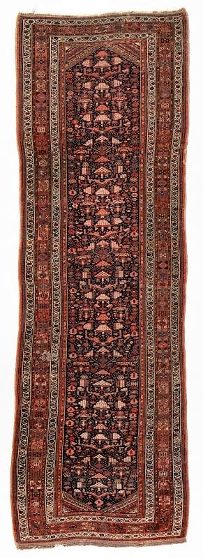 Appraisal: Antique West Persian Kurd Rug Persia ' '' x '