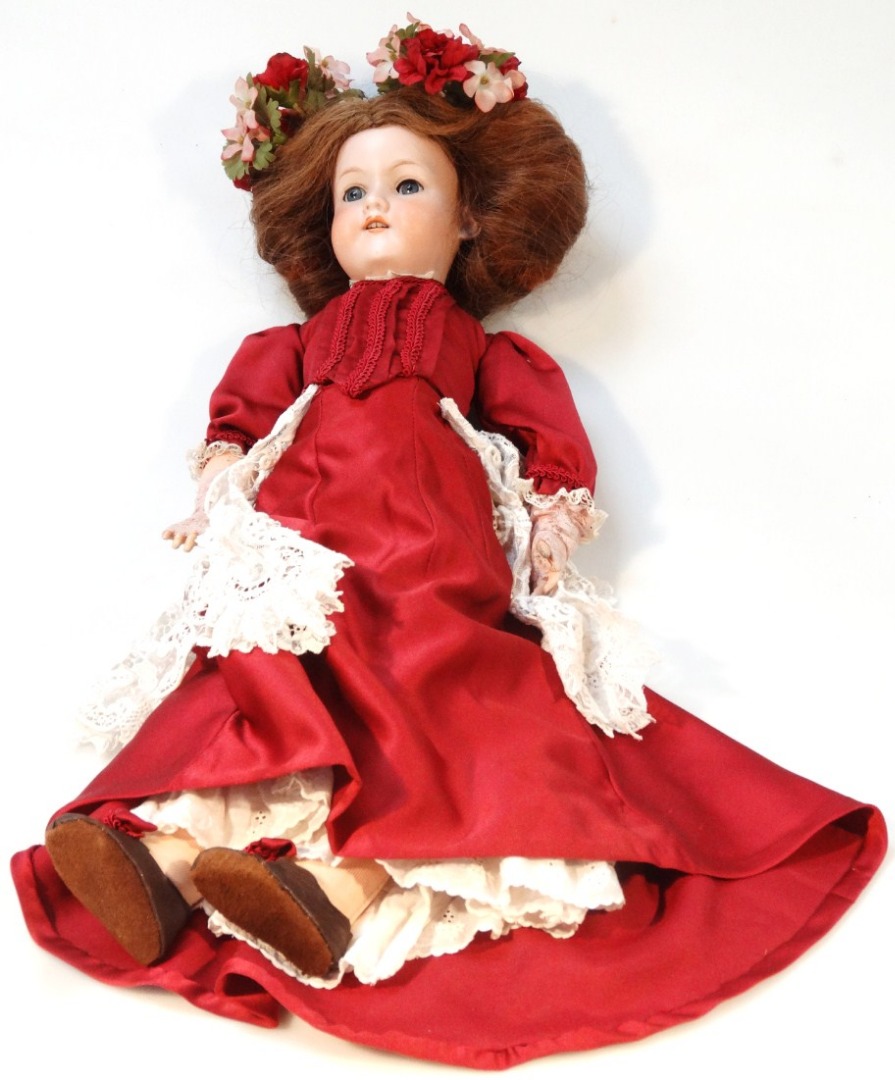 Appraisal: An early thC Armand Marseille German bisque headed doll no