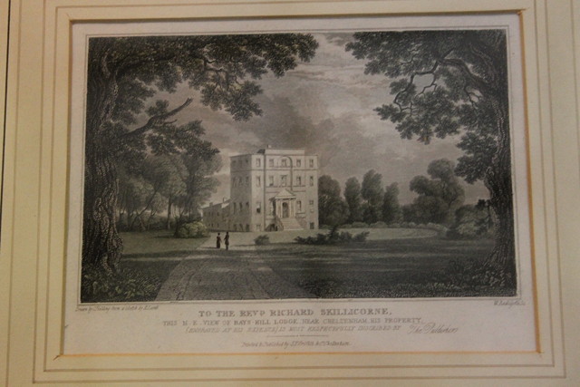 Appraisal: A collection of engravings of Cheltenhamshowing Bays Hill lodge Well