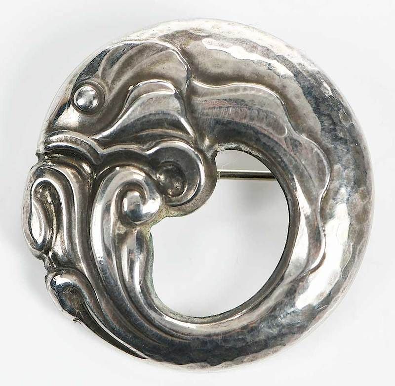 Appraisal: Georg Jensen Sterling Brooch design Georg Jensen - in gramsProvenance