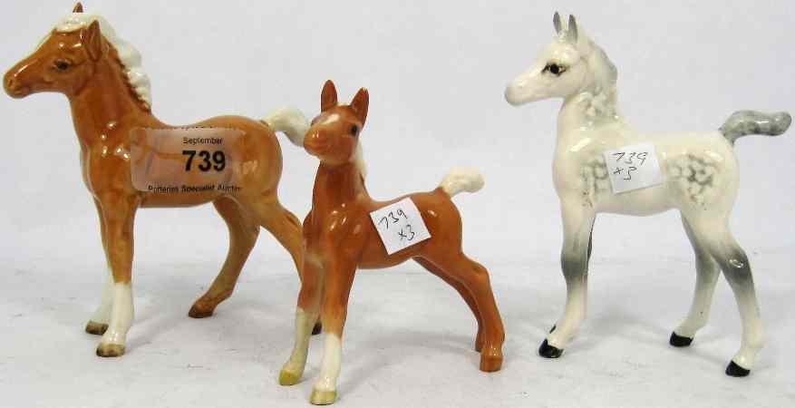 Appraisal: Beswick Palomino Foal Palomino Small Foal leg restuck And Gray