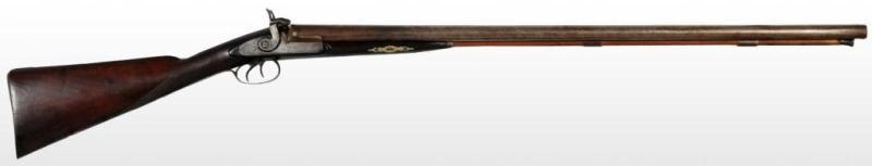 Appraisal: English C Palmer Double Barrel Shotgun Description OL BL GA