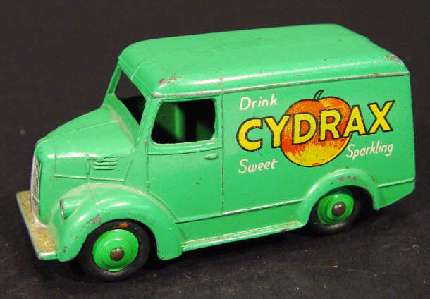 Appraisal: Dinky Toys die-cast Trojan van with Cydrax livery