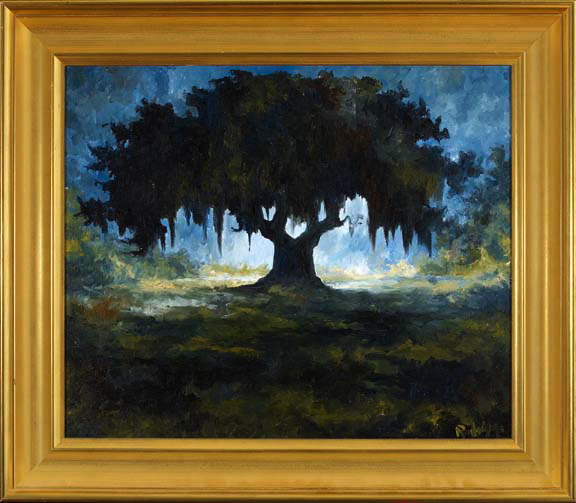 Appraisal: George Rodrigue American Louisiana b Rodrigue Oak oil on canvas