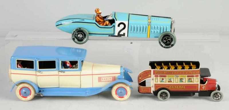 Appraisal: Lot of Contemporary Vehicle Toys Description Includes Baron Automobile General