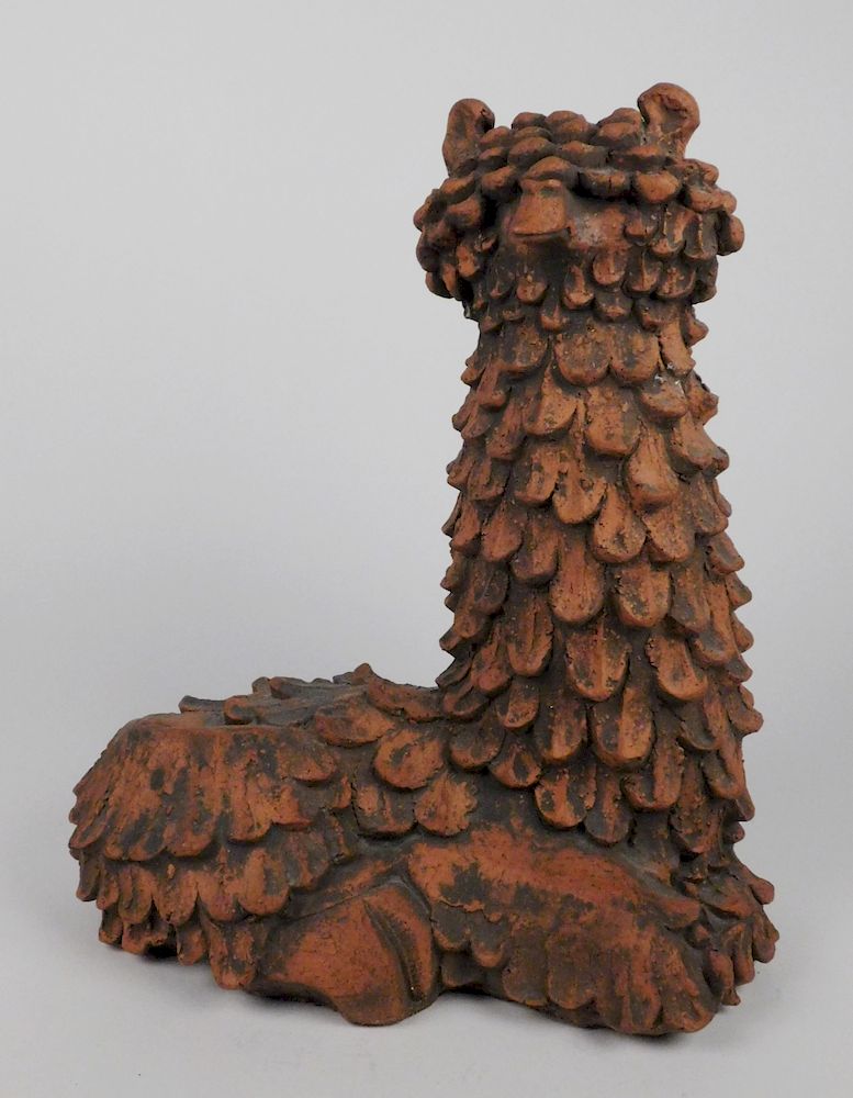 Appraisal: Dane Burr ceramic sculpture Dane Burr American - - Alpaca-