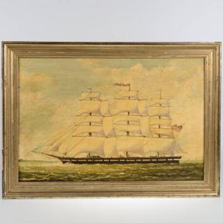 Appraisal: Manner of Otto Muhlenfeld The U S Clipper Ship Ocean