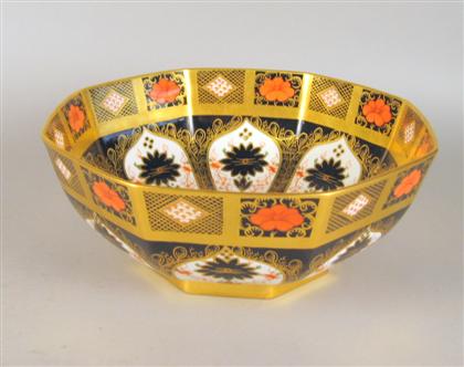 Appraisal: Royal Crown Derby Imari 'No ' pattern fruit bowl th