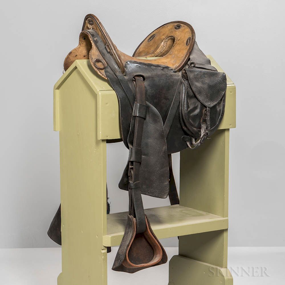 Appraisal: U S Model McClellan Saddle Identified to Quartermaster Sergeant Charles