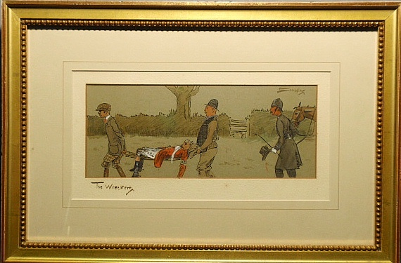 Appraisal: - Payne Charles Johnson United Kingdom - gouache of a