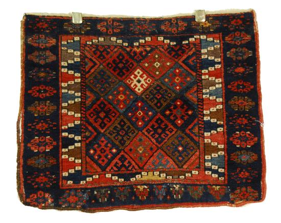 Appraisal: JAFF-KURD BAG Persia late th century foot inches x foot