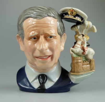 Appraisal: Royal Doulton large character jug Prince Charles D Character Jug