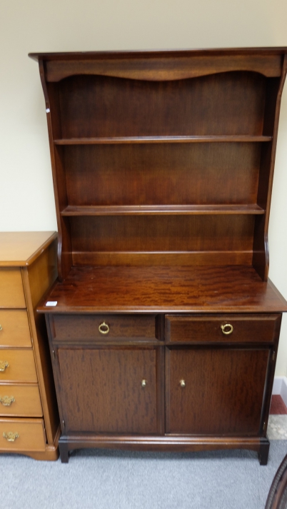 Appraisal: Stag dark colour welsh dresser